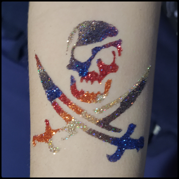 Pirate glitter