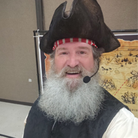 Have Captain Greybeard at your party