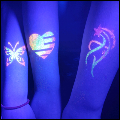 Glow tattoos